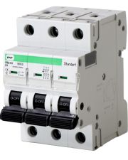 Электроавтомат выключатель Промфактор STANDART FB2-63 3P D 4A 6кА (FB2D3004)