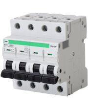 Автоматичний вимикач Промфактор STANDART FB2-63 4P D 4A 6кА (FB2D4004)