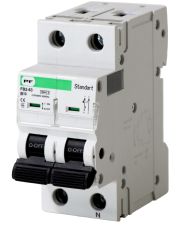 Электрический автомат Promfactor STANDART FB2-63 1P+N B 10A 10кА (FB2BN2110)
