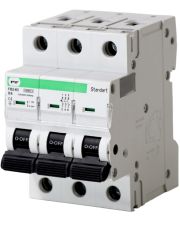 Автоматический выключатель Промфактор STANDART FB2-63 3P B 6A 10кА (FB2B3106)