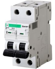 Автоматический выключатель Промфактор STANDART FB2-63 2P C 6A 10кА (FB2C2106)