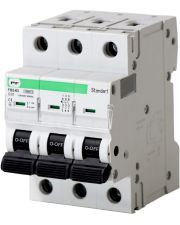 Автоматический выключатель Промфактор STANDART FB2-63 3P C 20A 10кА (FB2C3120)