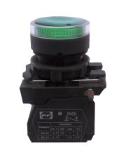 Кнопка Промфактор FP5-AW3361230 1NO зеленая (FP5-AW3361230)