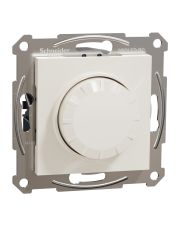 Поворотный димер для LED ламп RC 3-370Вт Schneider Electric Asfora без рамки кремовый (EPH6870123)