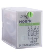 Електромеханічне реле NOARK Ex9JM4L03 3А 36В AC 4 контакти (110322)