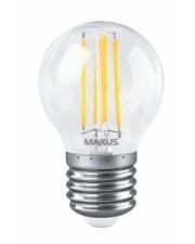 Филаментная светодиодная лампа Maxus G45 FM 220Вт E27 Clear (1-MFM-743)