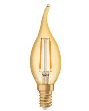 Лампа светодиодная Osram 1906 CL BA 22 2,5Вт/824 FIL GOLD E14 10x1