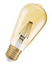 Лампа светодиодная Osram 1906 LEDISON DIM 6,5Вт/824 FIL GD E27