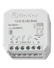Радиореле для жалюзов Finder 2NO 6A 230В AC 2 канала (13S28230B000)