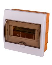 Встроенный пластиковый корпус E.Next e.plbox.stand.w.08k 8-модульный (s029101)