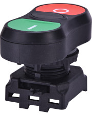 Сдвоенная кнопка-модуль «ON/OFF» ETI 004771390 EGT-C (черная)