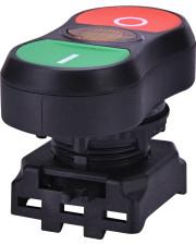 Сдвоенная кнопка-модуль «ON/OFF» с подсветкой ETI 004771391 EGTI-A (оранжевая)