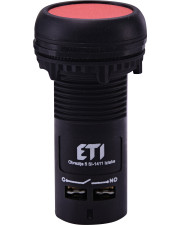 Моноблочная утопленная кнопка ETI 004771450 ECF-10-R (1NO красная)