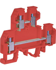 Двухуровневая клемма ETI 003901279 VS 4 NA+4мм² (красная)