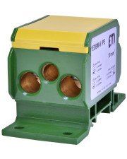 Розподільний блок ETI 001102417 EDBM-6/PE (192А 1x4-70; 2x4-50; 1x4-25)