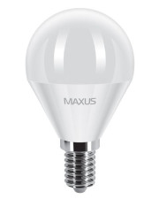 LED лампочка 1-LED-367 G45 5Вт Maxus 4100К, Е14