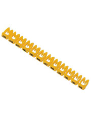 Желтые кабельные маркеры IEK UMK01-02-B МКН-«B» 1.5мм² (1500шт/упак)