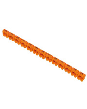 Оранжевые кабельные маркеры IEK UMK06-02-3 МКН-«3» 6мм² (1000шт/упак)