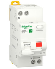 Диференціальний автомат Schneider Electric R9D51610 RESI9 6кА 1P+N 10A C 10мА