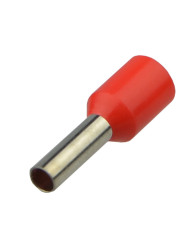 Втулочный наконечник TNSy Е2508 2,5мм² 100шт красный (TNSy5502612)