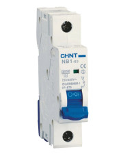 Модульний автоматичний вимикач Chint NB1-63 1P C16 6кА DB (179616)