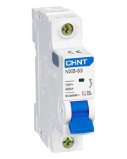 Модульний автоматичний вимикач Chint NXB-63 1P B2 6кА (814035)