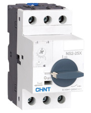 Автомат защиты двигателя Chint NS2-25X 20-25A с поворотной ручкой (495189)