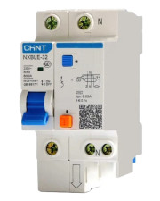 Диференційний вимикач Chint NXBLE-32 1P+N B10 100мА AC 6кА (819589)