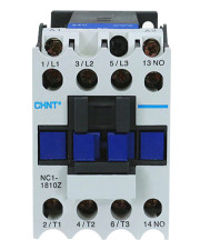 Контактор Chint NC1-1810Z 24В DC 1NO (221621)