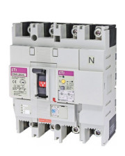 Автоматичний вимикач ETI EB2R-M 125/4L 125A 25кА з блоком ПЗВ 4P (4671524)