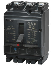 Автоматический выключатель ETI NBS-TMS 100/3S 80A 50кА 3P (4673026)