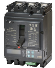 Автоматичний вимикач ETI NBS-EC 100/3L LCD 100A 36кА 3P (4673051)
