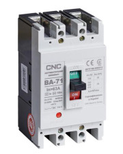 Автоматичний вимикач CNC ВА-71 63А 3Р 380В 20кА (Б00027617)