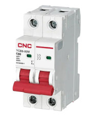 Модульный автоматический выключатель CNC YCB9-80M 2Р 80А 6кА D (Б00038319)