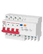Диференційний вимикач CNC YCB6HLE 10А 3Р+N 4,5кА 30мА (Б00032952)