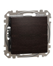 Кнопковий вимикач Schneider Electric Sedna Design & Elements венге SDD181111