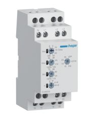 Реле контроля фаз Hager EUM200 2 перекидных контакта без задержки на включение