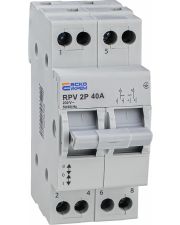 Выключатель-разъединитель Аско-Укрем (І-0-ІІ) RPV 2P 40A (A0010220005)