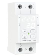 Реле контроля напряжения и тока ZUBR CV2-63