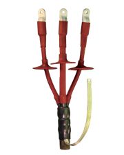 Конечная муфта для трехжильного кабеля EUETH TpPC 12 120-240 1200 CM 12кВ внешней установки с наконечниками (540590)