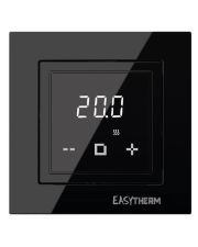 Електромеханічний цифровий терморегулятор Easytherm ET35 16А 3200Вт (чорний)