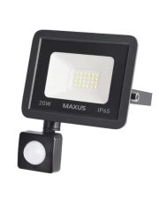 Прожектор Maxus FL-04 20Вт 5000K sensor (1-MFL-04-2050s)