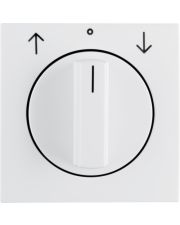 Накладка поворотного выключателя для жалюзи Berker S.1/B.3/B.7 (белая)