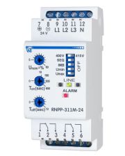 Реле контроля фаз Новатек-Электро РНПП-311М (24В)