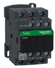 Контактор Schneider Electric TeSys Deca 3Р, 18A, НО+НЗ