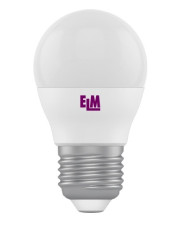 Набор лампочек LED D45 5Вт PA10L E27 Electrum 4000K, 3шт