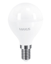 Светодиодная лампа Maxus G45 F 8Вт 4100K 220В E14 (1-LED-5416)
