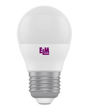 Лампочка LED D45 5Вт PA10 E27 Electrum, 3000K