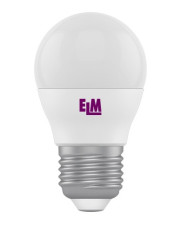 Лампочка LED D45 6Вт PA10 Elm 3000К, E27