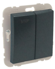 Выключатель для жалюзи Logus 21290 TIS (серый)